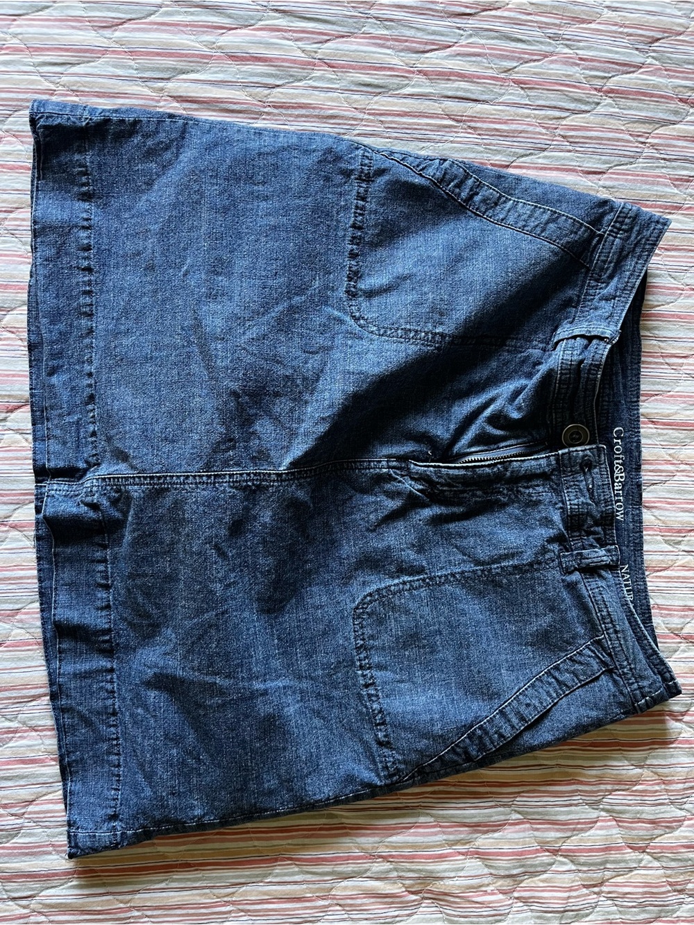 croft & barrow Indigo Denim Maxi Skirt - Women